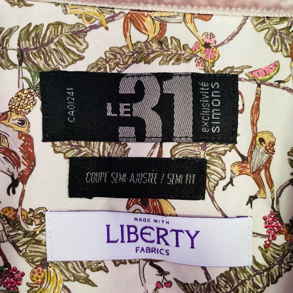 Dress shirt limited edition liberty of London fabric